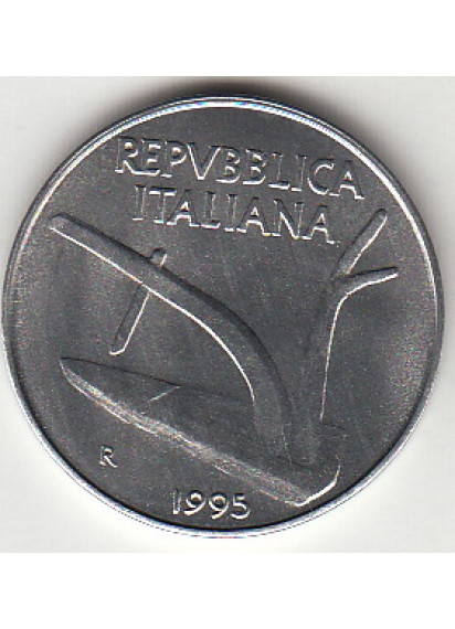 1995 Lire 10 Spiga Fior di Conio Italia
